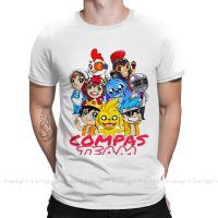 Men Tshirt Compas Team Clothes Design Mikecrack Compadretes Humor Cotton Tshirt