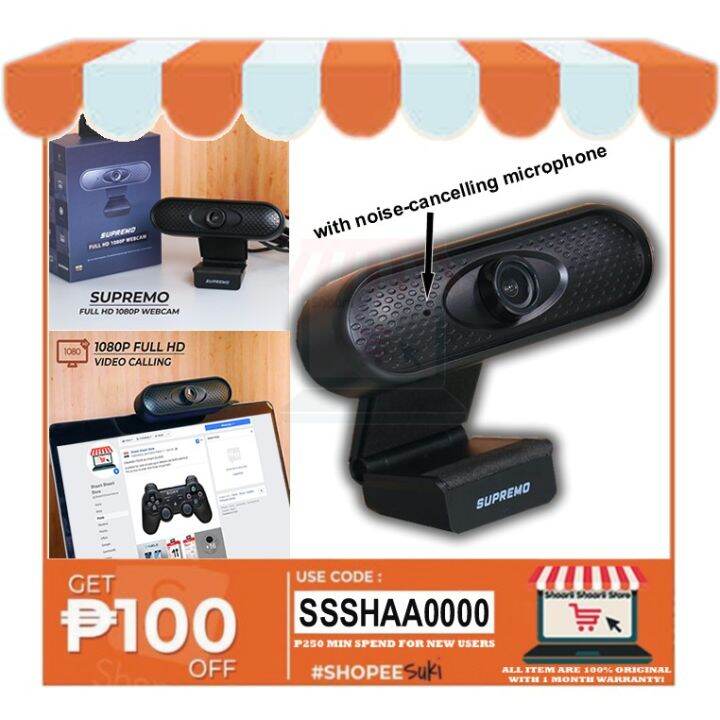 Supremo Full HD 1080p cam Lazada PH