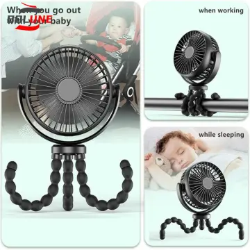 battery operated ac vent fan