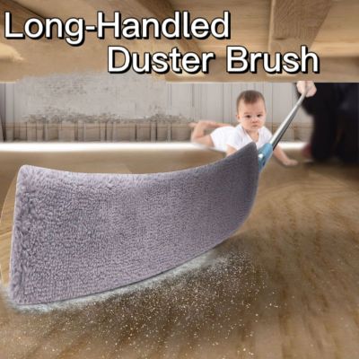 Long-Handled Removal Feather Extendable Microfiber Bottom Household Cleaning Broom Dust