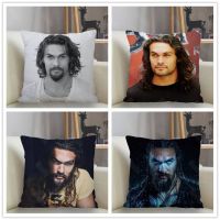 [HOT ZILXQIQILASW 103]ปลอกหมอน Jason Momoa ลาย Musife ปลอกหมอนปลอกหมอนติดซิปขนาด35X3540X4045X45ซม.