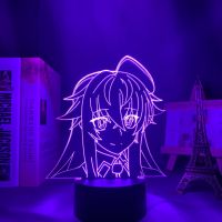 High School DxD Anime Led Light for Home Decoration Birthday Gift Manga 3D Night Lamp Rias Gremory High School DxD Ceiling Lights