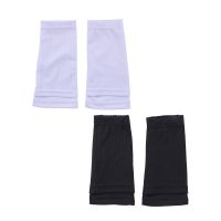 2Pairs Soccer Shin Guard Socks Breathable Soccer Shin Guard Sleeves Shin Pads Holder for Kicking Ball Running Cycling