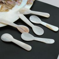 7 CM Transparent Plastic Spoons Small Salt Shovel Scoop Ice Cream Coffee Teaspoon Stirring Ground Milk Powder Coffee Scoops