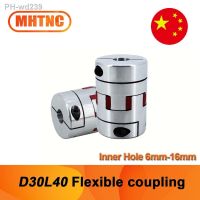 CNC motor coupler Outer diameter D30 length L40 inner hole 6mm-16mm Flexible coupling connector for ball screw lead screw