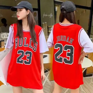 UK🇬🇧] NBA Chicago bulls top shirt tee baju women wanita ladies