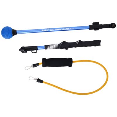 Caiton Golf Swing Trainer Exerciser Aid Adjustable Portable Golf Training Aid Swing Trainer Golf Accessories