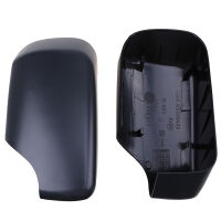 POSSBAY Car Rear View Mirror Case Cover Matte Black Fit for BMW 3 Series E46 Fit for BMW 5 Series E39 51168238375 51168238376