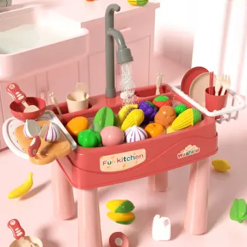 Crianças Fingir Brinquedos De Cozinha De Simulação De Alimentos