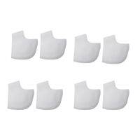 8 Pieces Unisex Heel Cups Cushions Breathable Universal Foot Guard Pads Shoes Accessories