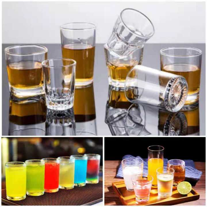 1pc Clear Glass Cup