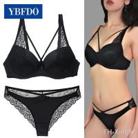 【hot】∏■♗  YBFDO Panties Set Push Up Bras Intimates Thongs Size A B C D E Female Brassiere Sets