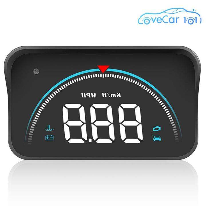 Digital GPS Speedometer LED Display Car Intelligent GPS Speedo Big Font