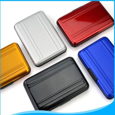 กล่องการ์ดความจำปลากล่องเก็บการ์ดความจำอลูมิเนียมสีดำแดงน้ำเงินสีเงินแบบพกพากล่องใส่บัตร TF SD การ์ด