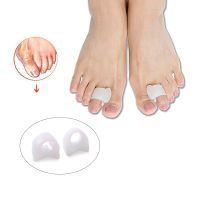 ▫► Silicone Gel Toe Separator Straightener Halux Valgus Corrector Bunion Thumb Protector Relief Pain Pedicure Foot Care Tool