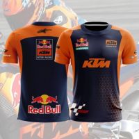 （ALL IN STOCK 2023）  stock] ktm [ready red bull fan edition moto gp jersey t shirt