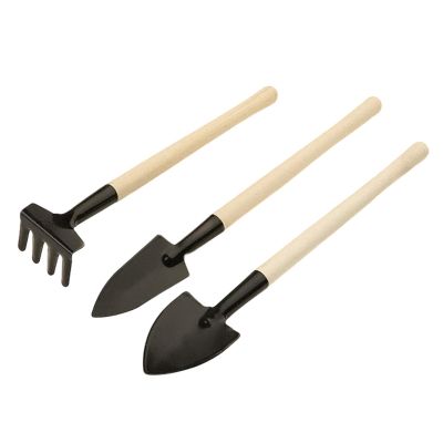 3 Pieces Small Gardening Hand Shovel Garden Trowel Transplanter Comfortable Ergonomic Handle Gardening Tool