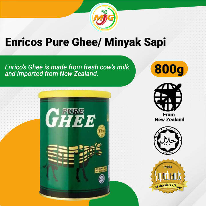 Enrico's Pure Ghee 800g / Enricos Pure Ghee / Minyak Sapi Tulen Lazada