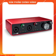 Sound card thu âm chuyên nghiệp 4-in, 4-out