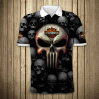 Hot 2022 Harley-Davidson Motorcycles 3d hoodies Polo Shirt 08 Size：s-6xl