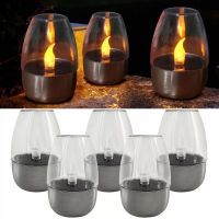 Stainless Steel Solar Candle Lamp Solar Candle Lights Garden - Solar Lamp Led - Aliexpress