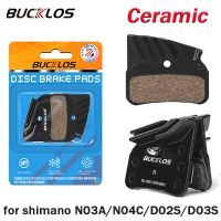 BUCKLOS MTB Bicycle Brake Pads for DEORE N03A N04C Ceramic Brake Pads Cooling Tech Mountain Bike M9120 M7120 M8120 Brake Pad