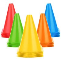 Soccer Training Cone 6pcs 18cm Stadium Marking Agility training Marker Free Slalom Skate Pile Cup Football Training Equipment