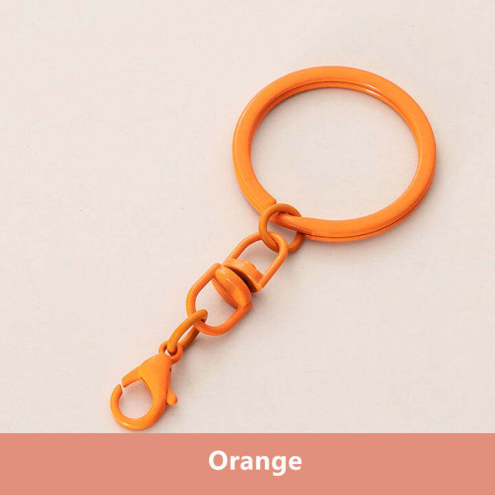 10pcs-candy-สีพวงกุญแจกุ้งก้ามกราม-clasp-hook-หมุนหัวเข็มขัดสำหรับเครื่องประดับ-diy-ทำพวงกุญแจ-key-ring-อุปกรณ์เสริม-jieloe