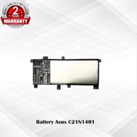 แบต แบตเตอรี่ โน๊ตบุ๊ค Battery Asus C21N1401 / แบตเตอรี่โน๊คบุ๊ค รุ่น K455 K455L X455 X455LA X455LB X454L (แท้) *รับประกัน 2 ปี