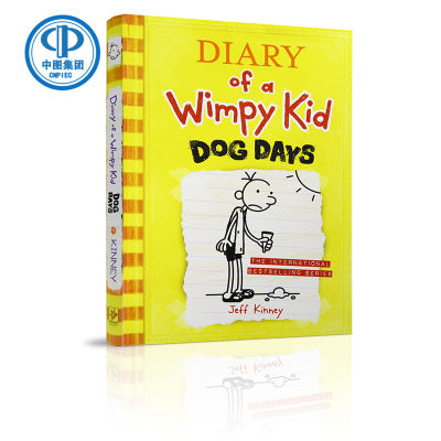 Original English diary of a Wimpy Kid 4 childrens diary 4 American paperback childrens extracurricular reading English books American best seller English story book genuine primary school students extracurricular reading 6-9-1