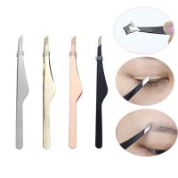 【cw】 Oblique Mouth Eyelid Stickers Nipper False Pliers Eyebrow Rhinestones Picker