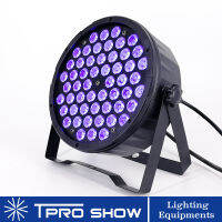 54x LED ตรา3W ระบบไฟเวทีอาร์จีบีแอลอีดี12x1 2W เสียงหลอดไฟ RGBW ไฟปาร์ตี้ควบคุม DMX512สำหรับคลับงานแต่งงาน DJ RGBWAUV ตัวเลือก