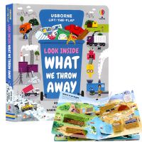 Usborne Book Look Inside What We Throw Away Lift The Flap Book Educational Learning Materials Picture Books Board Book For Kids Bedtime Reading Book Children Book Activity Book Gifts