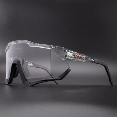 【CW】卐  Photochromic Cycling Fishing Discoloration Goggles Men Driving Sport Sunglasses Mountain Mtb Glasses Eyewear