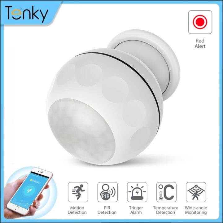 2 In 1 PIR Infrared Temperature Sensor Z Wave Smart Alarm System Motion