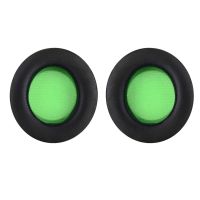 2 Pcs Replacement Memory Foam Ear Pads Cushion Cover for Razer Kraken Pro V2 Oval Ear Headphone