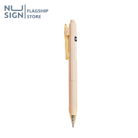 Nusign ปากกาเจล ปากกาหมึกเจล แบบกด เขียนลื่น หมึกเยอะ แห้งเร็ว คลิปหนีบแน่น แข็งแรง Gel Pen