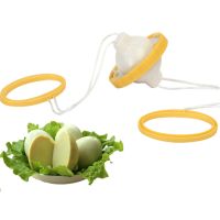 ♕❡ Portable Throw Egg Scrambler Golden Egg Yolk Shaker Mixer Scramble Eggs Whisk Inside Kitchen Cooking Tool