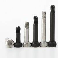 M2 M2.5 M3 M4 Grade 12.9 Cup Head Socket Screws Half Tooth Inner Hexagon shoulder screw Bolts Nickel Plating/Black A2 Nails Screws Fasteners