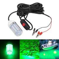 ✲✣℡ 12V Fishing Light 108 2835SMD LED Underwater Fishing Light IP68 Lures Finder Lamp Attr ts Prawns Squid Krill Green Light