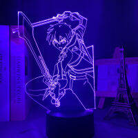 3d Led โคมไฟกลางคืนอะนิเมะดาบศิลปะออนไลน์ Kirito รูปสำหรับตกแต่งห้องนอน Nightlight วันเกิดของขวัญห้อง Led Night Light มังงะ SAO