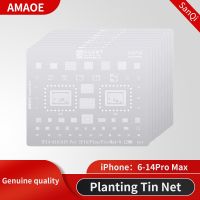 Amaoe ชุดปลูกฉลุสำหรับ Iphone 6-11 12 13 14 Pro Max X A8-A16เครื่องมือเทปกาวสำหรับซ่อมโทรศัพท์