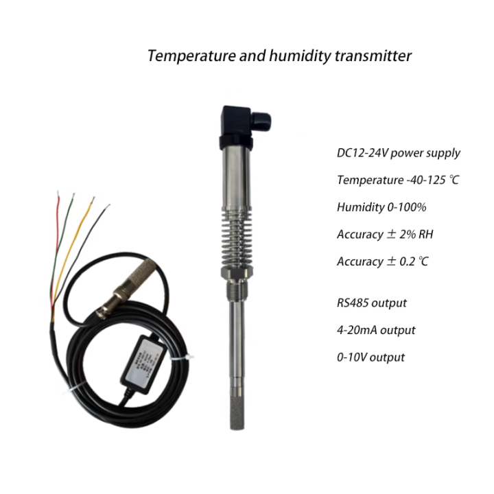 High Precision Temperature and Humidity Sensor 4-20mA Temperature and ...