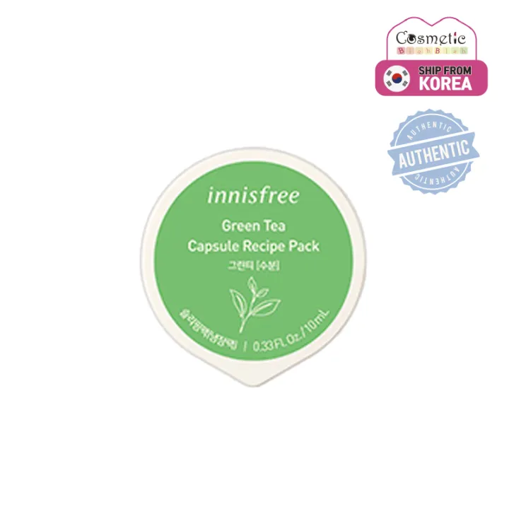 [Innisfree] Green Tea Capsule Recipe Pack 10ml Lazada PH