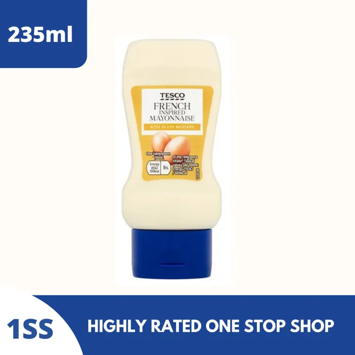 Tesco French Mayonnaise with Dijon Mustard 235ml Lazada PH