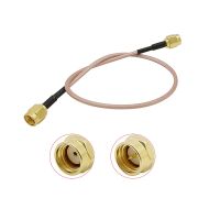 1Pcs RG316 Extension Cord SMA Male to RP SMA Male RF Coaxial Connector 50ohm SMA Plug to RP-SMA Plug RG-316 Jumper Pigtail Cable Electrical Connectors