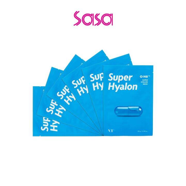 VT Super Hyalon Facial Mask (6 piece) | Lazada PH