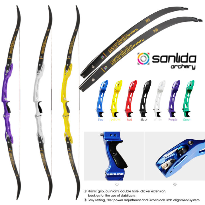 Sanlida Miracle X9 Bow Kit Intermediate Ilf Bow Riser 666870inch Limbs 16 46lbs Lazada Ph 2239