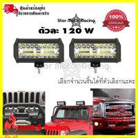 ไฟสปอร์ตไลท์รถยนต์LED Spotlightไฟหน้ารถยนต์12-24Vไฟตัดหมอก/ไฟส่องสว่างหน้ารถ/ไฟออฟโรด120W(0301)