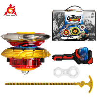 Infinity Nado 3 Original Crack Series-2 In1แยก Spinning Top โลหะ Nado Gyro Battle Gyroscope พร้อม Launcher อะนิเมะของเล่นเด็กของขวัญ